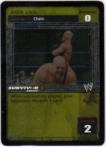 Ankle Lock (Throwback) (SS3) Foil